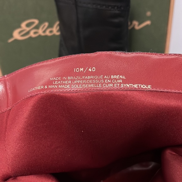 Eddie Bauer Women’s Leather Chunky Heel Boots - Picture 3 of 8